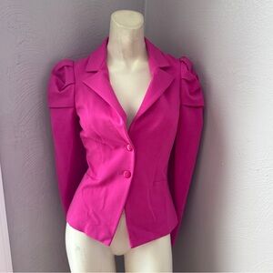 Amanda Uprichard hot pink blazer size small